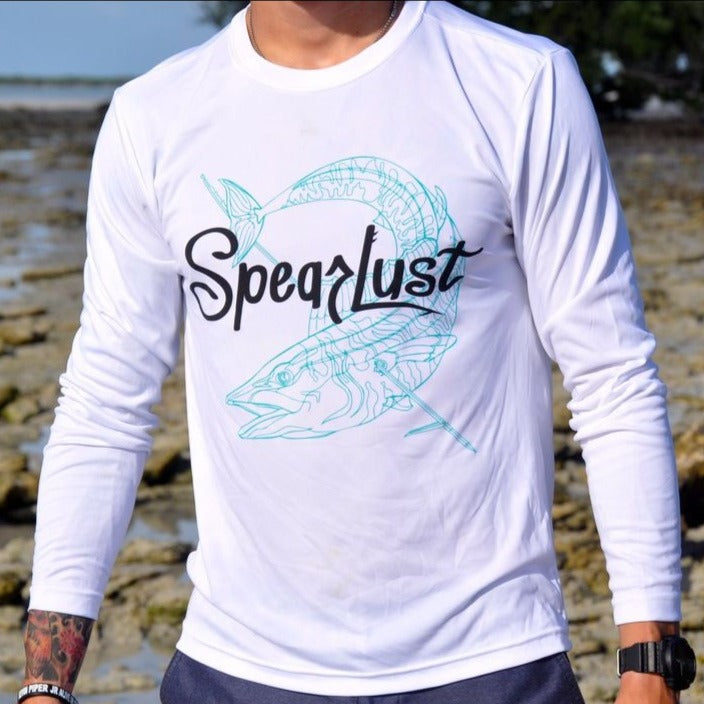 SpearLust Dry-Fit Long Sleeve (Blue)