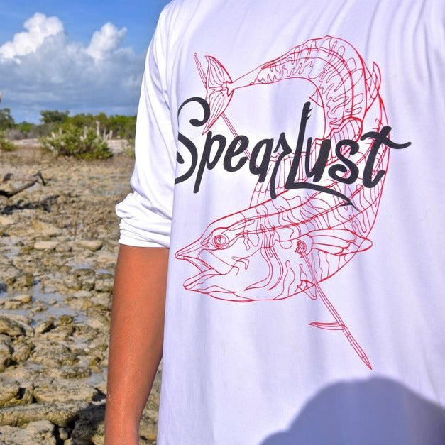 SpearLust Dry-Fit Long Sleeve (Red)